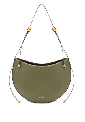 Furla small Moonstone leather shoulder bag - Green
