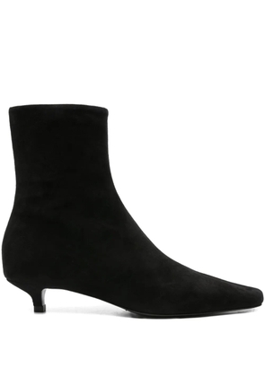 TOTEME pointed-toe ankle boots - Black