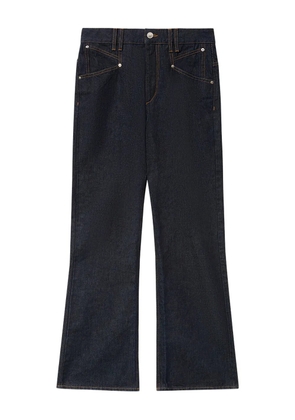ISABEL MARANT Belvia pocket flared jeans - Blue