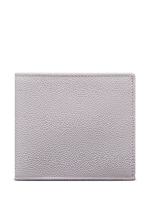 Thom Browne grained bi-fold wallet - White