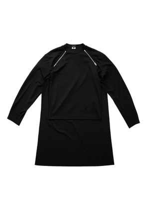 Comme des Garçons Homme zip-detail long t-shirt - Black