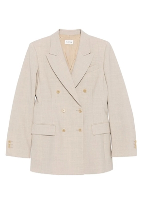 P.A.R.O.S.H. double-breasted wool blazer - Neutrals