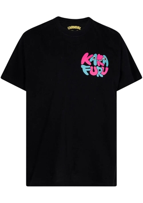 KARAFURU x Rawtype Riot graphic-print T-shirt - Black