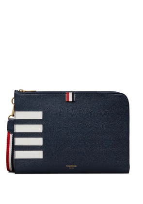 Thom Browne 4-Bar wallet - Blue