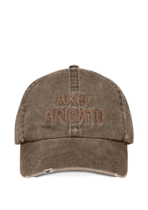Axel Arigato The Chain Stitch embroidered baseball cap - Brown