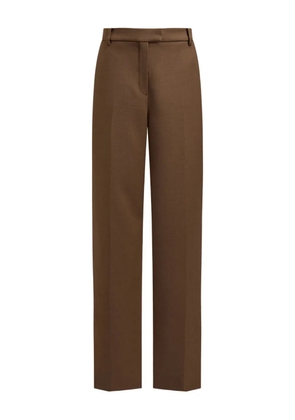 12 STOREEZ wool-blend pleated trousers - Brown