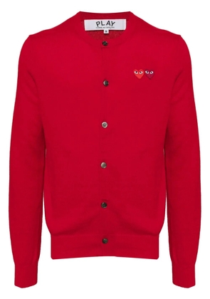 Comme Des Garçons Play embroidered cardigan