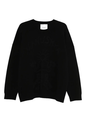 Nanushka cotton-blend sweatshirt - Black