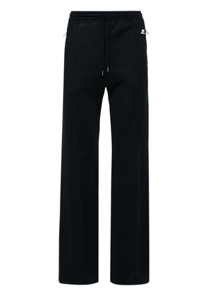Courrèges logo-patch interlock track pants - Blue