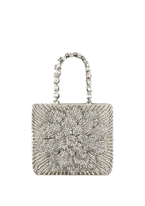 Aquazzura Luxury Square tote bag - Silver