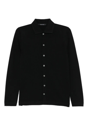 Tagliatore buttoned shirt - BLACK
