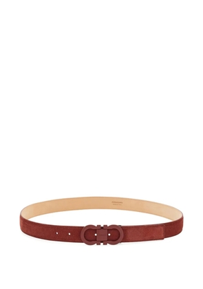 Ferragamo Gancini-buckle belt - Red