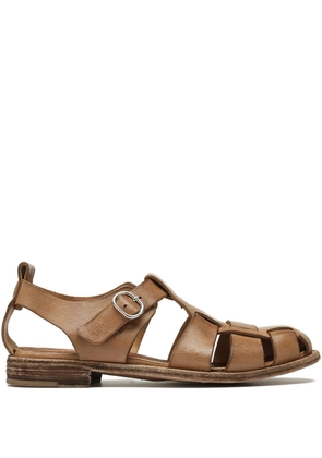 Officine Creative Lexikon 536 leather sandals - Brown