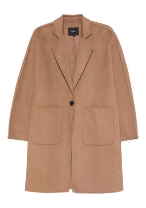 Rails Everest patch-pocket single-breasted coat - Brown