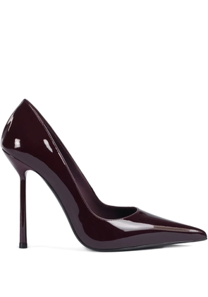 Le Silla 120mm Bella patent-leather pointed-toe pumps - Red