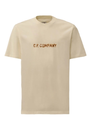 C.P. Company logo-print T-shirt - White
