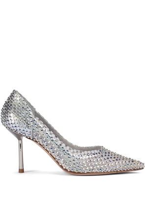 Le Silla 80mm Gilda pumps - Silver