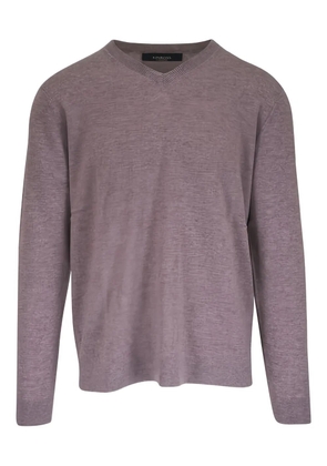 Kinross Cashmere V-neck sweater - Neutrals