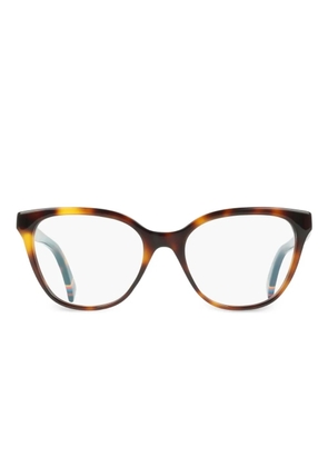 Paul Smith cat-eye glasses - Brown