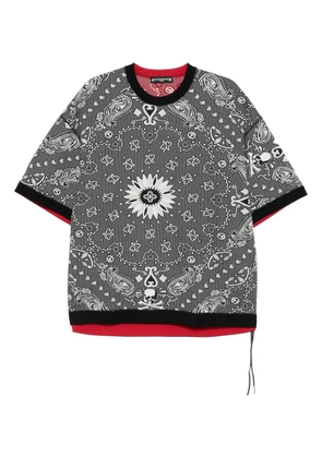 Mastermind World reversible short-sleeve T-shirt - Black