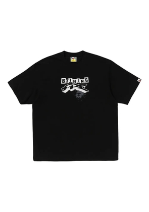 A BATHING APE® print T-shirt - Black