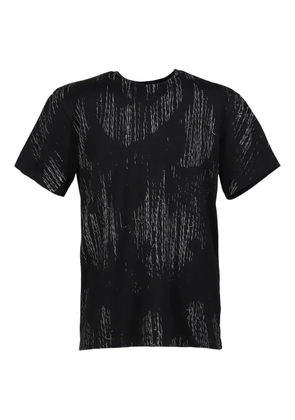 CHITO RO Allover SS crew-neck T-shirt - Black