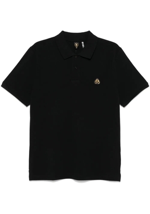 Moose Knuckles Everett Gold polo shirt - Black