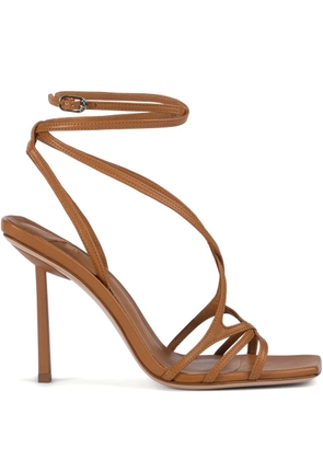 Le Silla 95mm Belen sandals - Brown