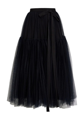 ERDEM bow full skirt - Black