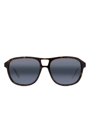Vuarnet tortoiseshell pilot sunglasses - Brown