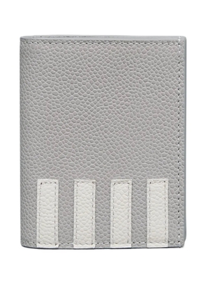 Thom Browne 4-Bar cardholder - Grey