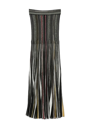 Missoni striped sequin-embellished skirt - Black