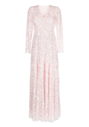 Needle & Thread Isabella sequin-embellished dress - Pink
