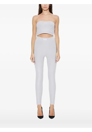 RTA cropped knitted top - Grey