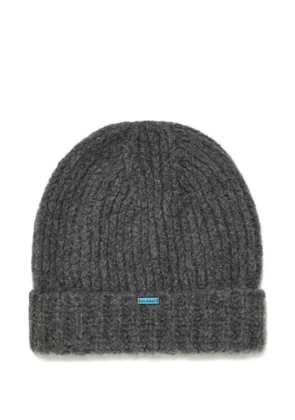 Alanui ribbed cashmere beanie - Grey