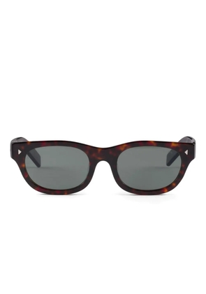 Prada Eyewear oval-frame sunglasses - Brown