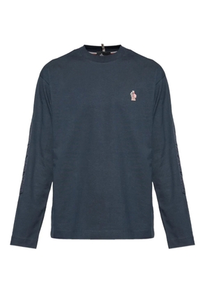 Moncler Grenoble logo long-sleeve T-shirt - Blue
