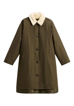 Woolrich faux-fur padded coat - Green