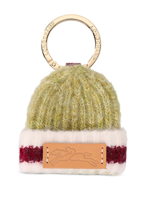 Longchamp hat logo key ring - Green