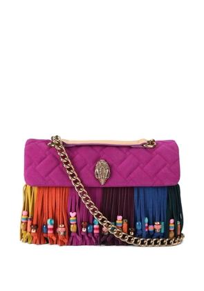 Kurt Geiger London Kensington fringed shoulder bag - Pink