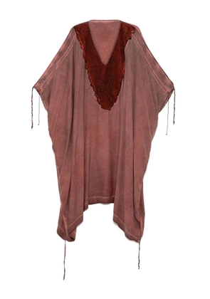 Isaac Sellam Experience V-neck dress - Red