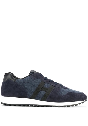 Hogan logo low-top sneakers - Blue