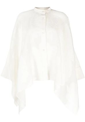 La DoubleJ layered laced shirt - White