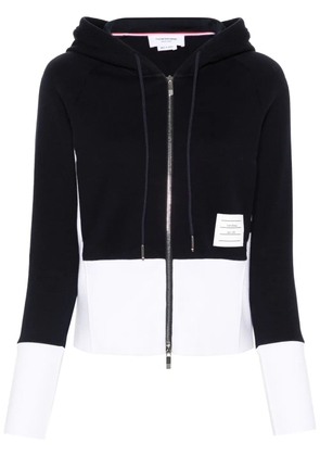 Thom Browne 4-Bar cotton hoodie - Blue