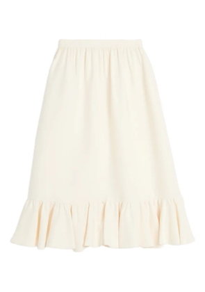 Valentino Garavani crepe midi skirt - Neutrals