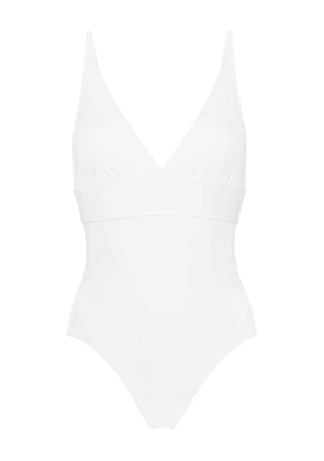 ERES Larcin V-neck swimsuit - White