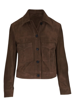 Nili Lotan Susannah chest-pocket button-up jacket - Brown