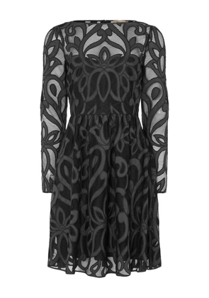 Temperley London Louis long-sleeve mini dress - Black
