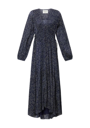 MARANT ÉTOILE Briane polka-dot midi dress - Blue