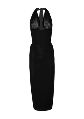 Vestiaire d'un Oiseau Libre Dynamic midi dress - Black